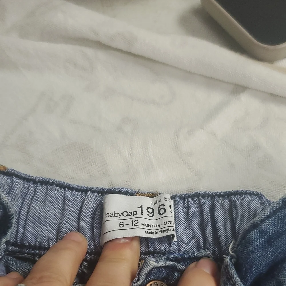 🐻 GAP Blue Jeans Elastic Waistband Relaxed Fit